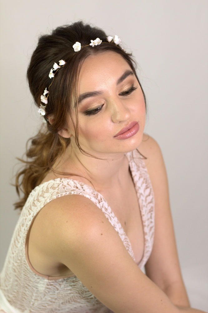 Bridal makeup by Aga